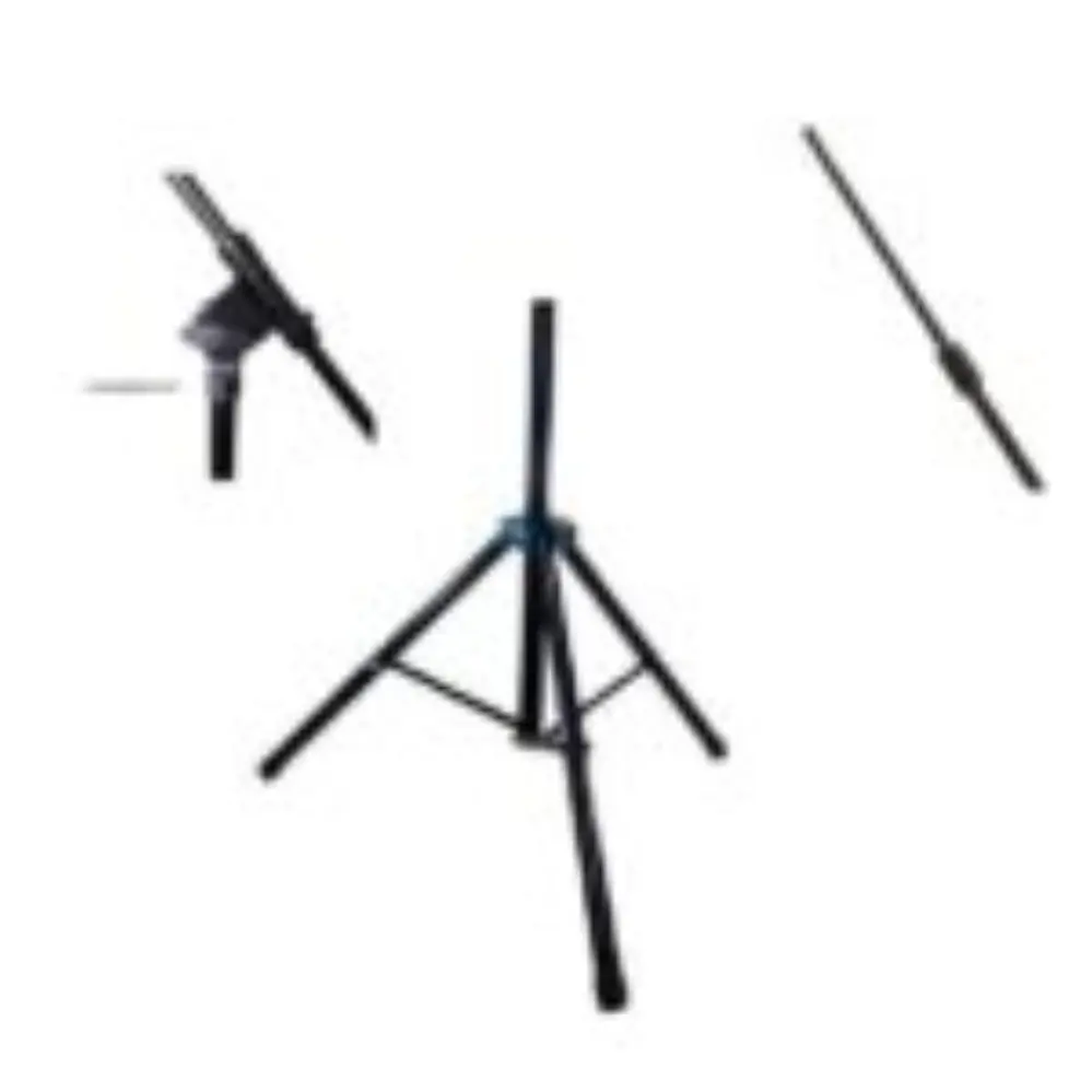 پایه میکروفون سه تیکه حوزان (بلند) STAND MICROPHONE مشکی