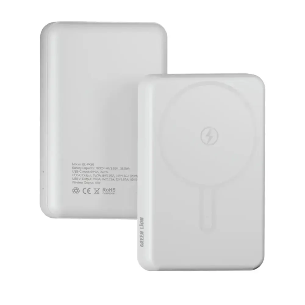 پاور بانک مگ سیف گرین لاین 10000 mAh مدل Malaga
