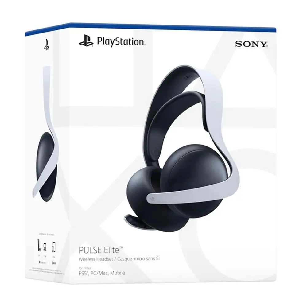 هدست پلی استیشن 5 سونی مدل PULSE Elite Wireless سفید