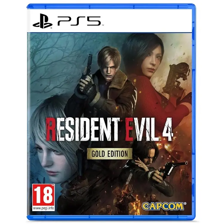دیسک بازی پلی استیشن ۵ مدل Resident Evil 4 Remake - Gold Edition