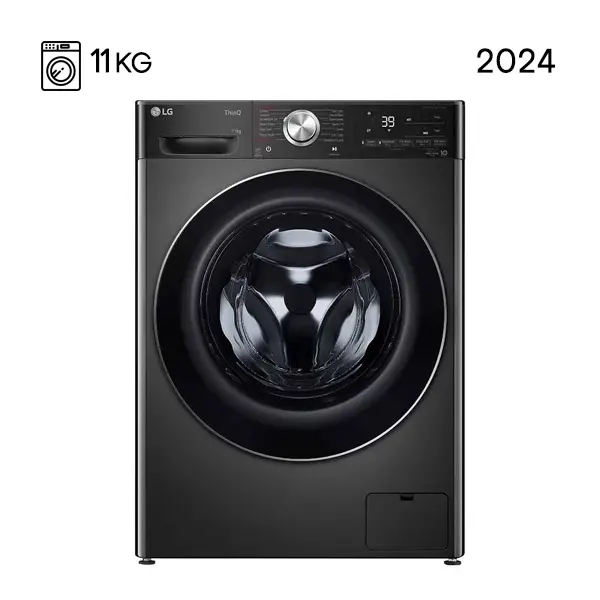 ماشین لباسشویی ال جی 11 کیلویی مدل WR9011PBGگارانتی 24 ماهه گلدن ای تی سرویس (ضمانت اصالت کالا) یکسال بیمه شرکتی