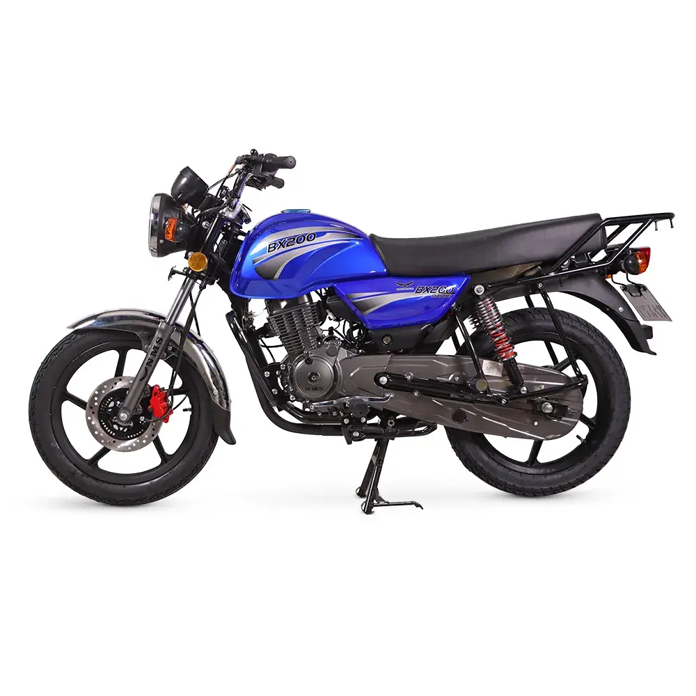 موتور سیکلت نیرو طرح باکسر BX200cc آبی