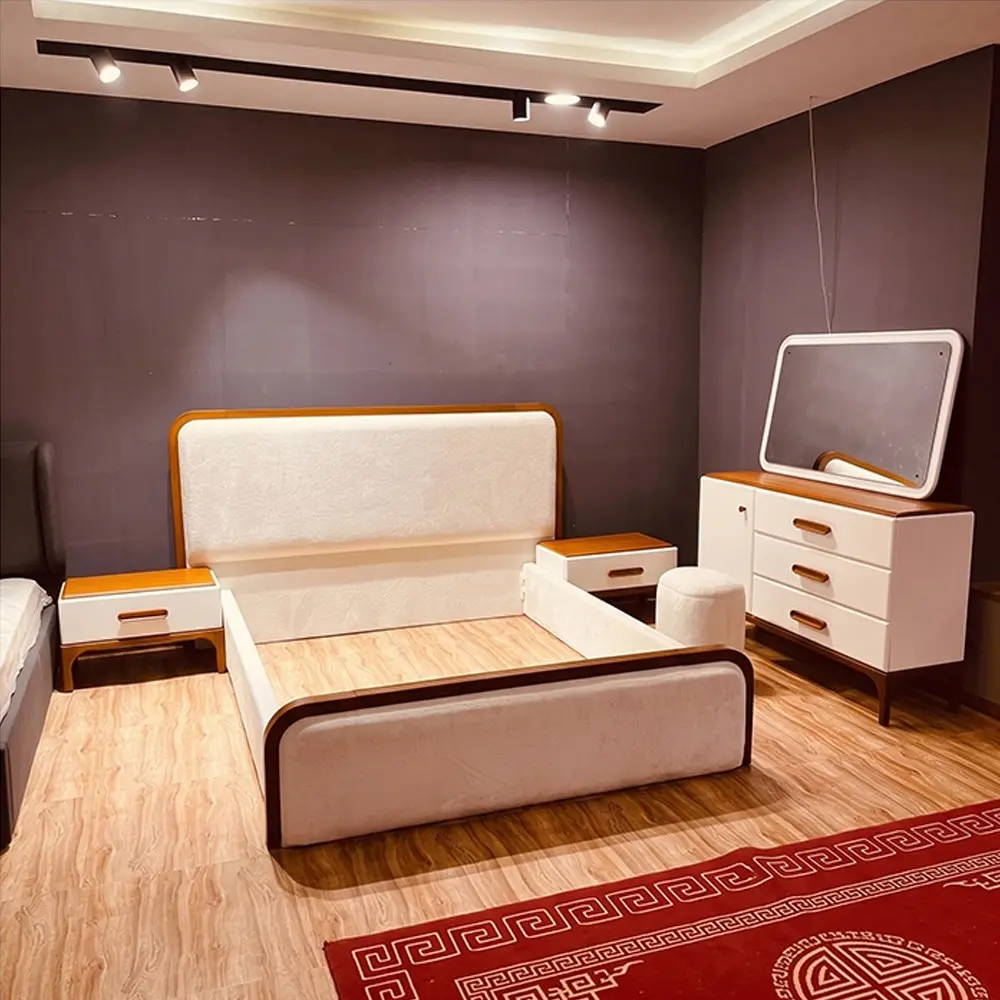 سرویس خواب دو نفره 160 ماکا چوب مدل روژین
