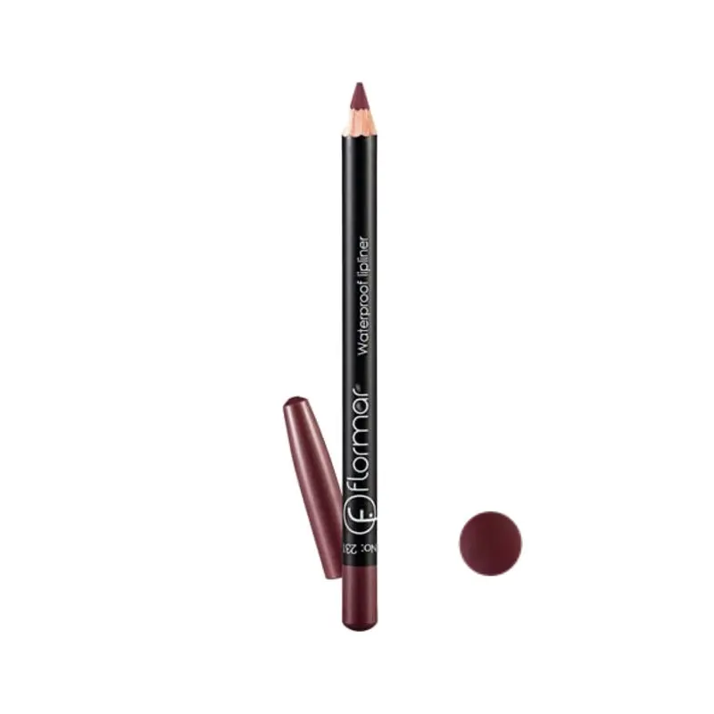 مداد لب ضد آب فلورمار رنگ Berry Stain شماره 231