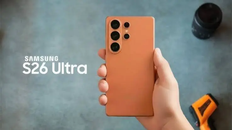 گوشی موبایل طرح سامسونگ S26 Ultra | حافظه 256 رم 32 گیگابایت رنگ نارنجی