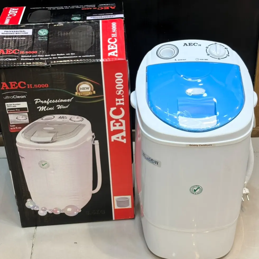 مینی واش Aec مدل h8000/مینی واش آ ی سه /مینیواش/کهنه شوی/لباس شوی/دستمال شوی/لباسشویی/لباس شویی/لباسشوی