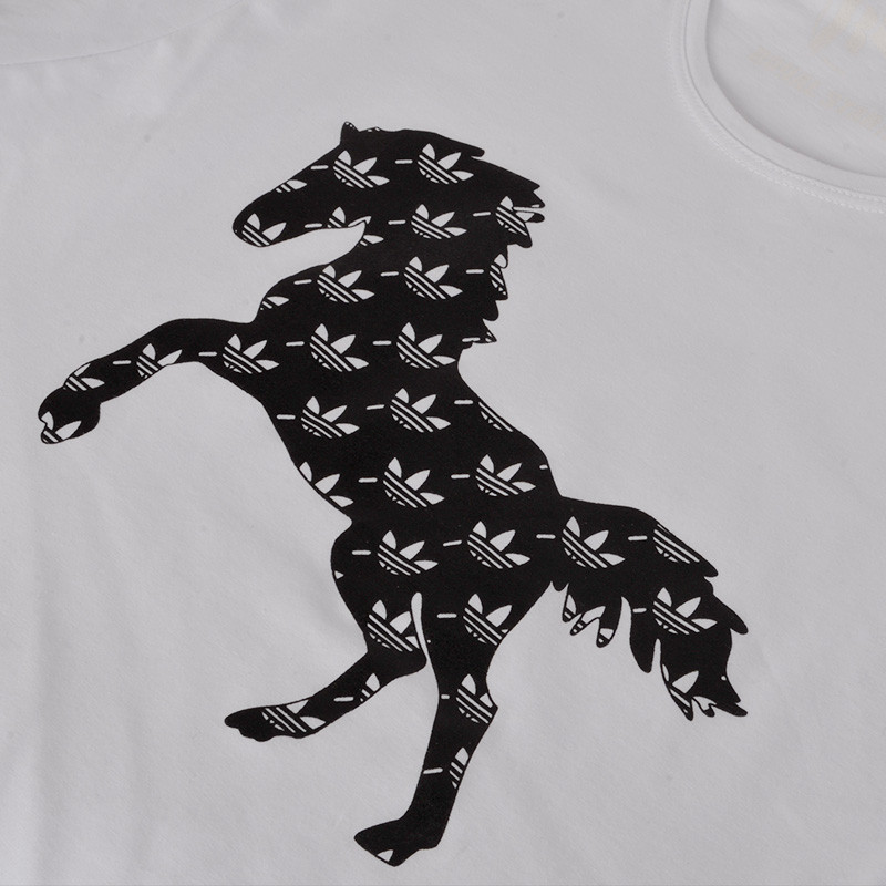 تی شرت آستین کوتاه مردانه مدل 347024901 نخی رنگ سفید  XL