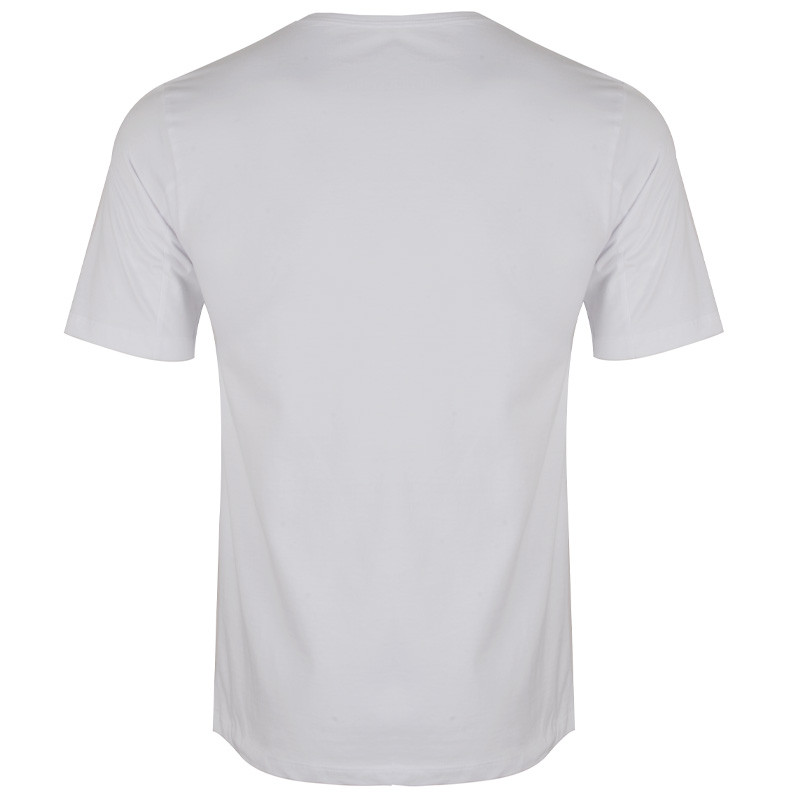 تی شرت آستین کوتاه مردانه مدل 347024901 نخی رنگ سفید  XL