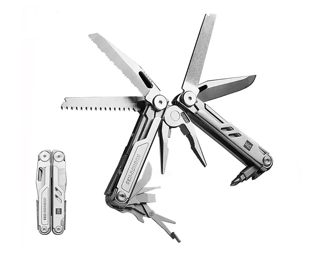 چاقوی چند کاره شیائومی XIAOMI HuoHou Pro K30 HU0191 Knife 18 in 1 مطابق تصویر
