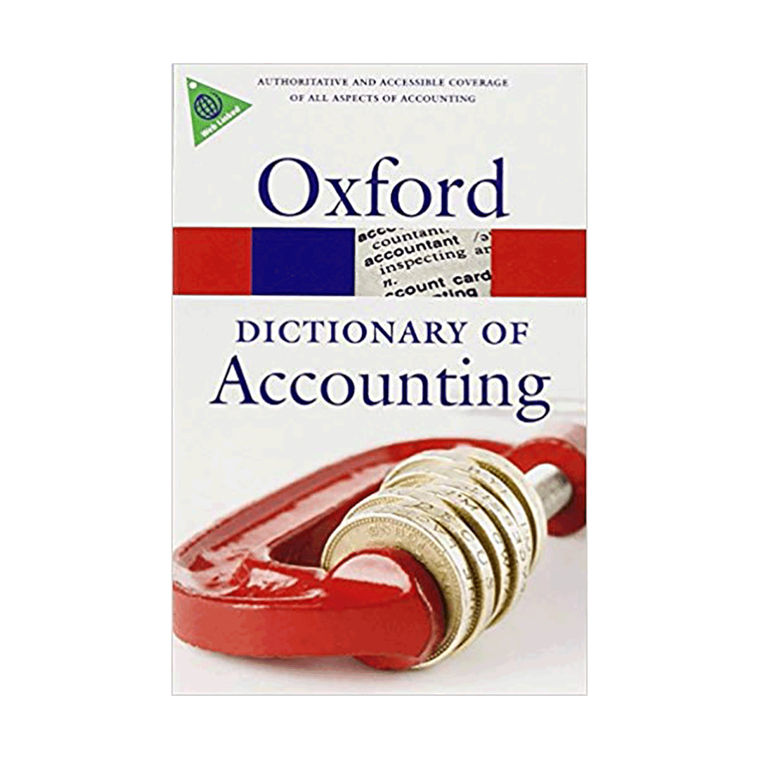 لغات زبان انگلیسی کتاب Oxford Dictionary of Accounting Jonathan Law آکسفورد
