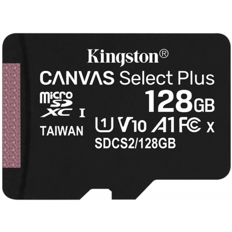 کارت حافظه microSDXC کینگستون مدل CANVAS کلاس 10 استاندارد UHS-I U1 سرعت 100MBps ظرفیت 128 گیگابایت گارانتی 24 ماهه حافظه طلایی تهران