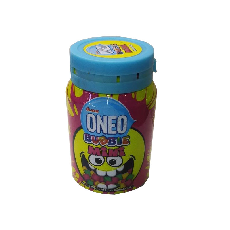 آدامس ULKER ONEO BUBBLE MINI، طعم میوه ای میکس