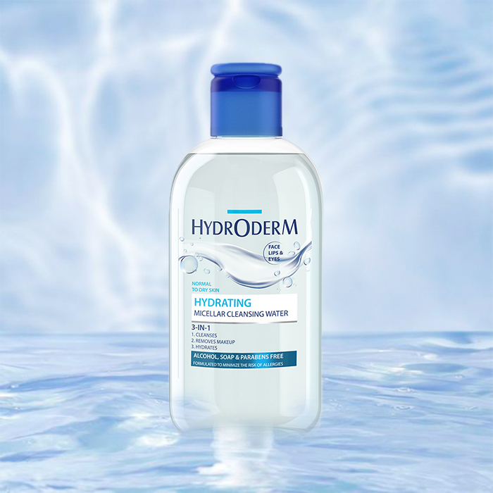 شوینده میسلار واتر پوست خشک و معمولی 250 میلی لیتر هیدرودرم