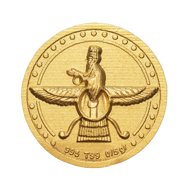 شمش <em>طلا</em> 24 عیار فروهر سین سان0.5گرمی