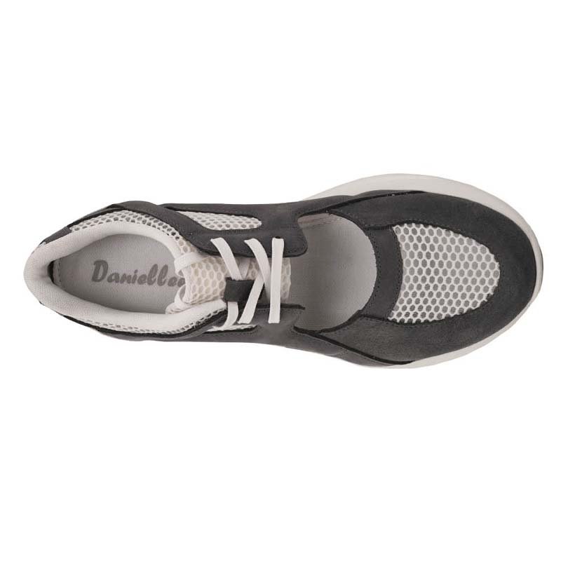 کفش Leather Mix ورزشی زنانه Andia Sneaker D سفید طوسی 36
