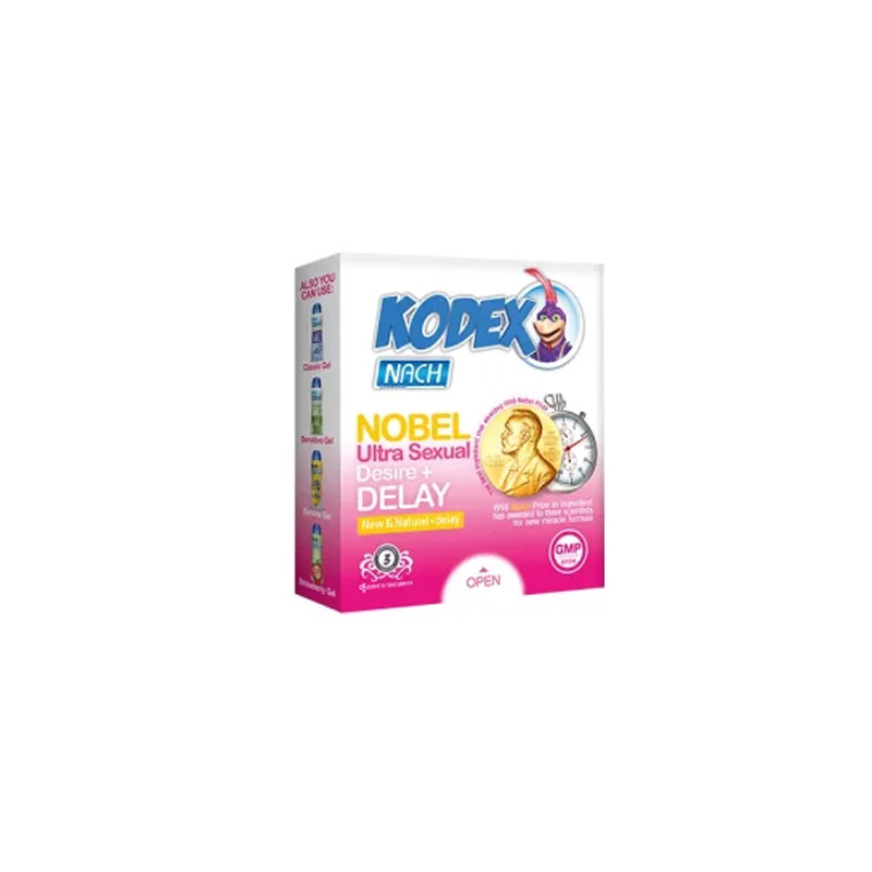 کاندوم کدکس مدل Nobel بسته ۳ عددی – ساده