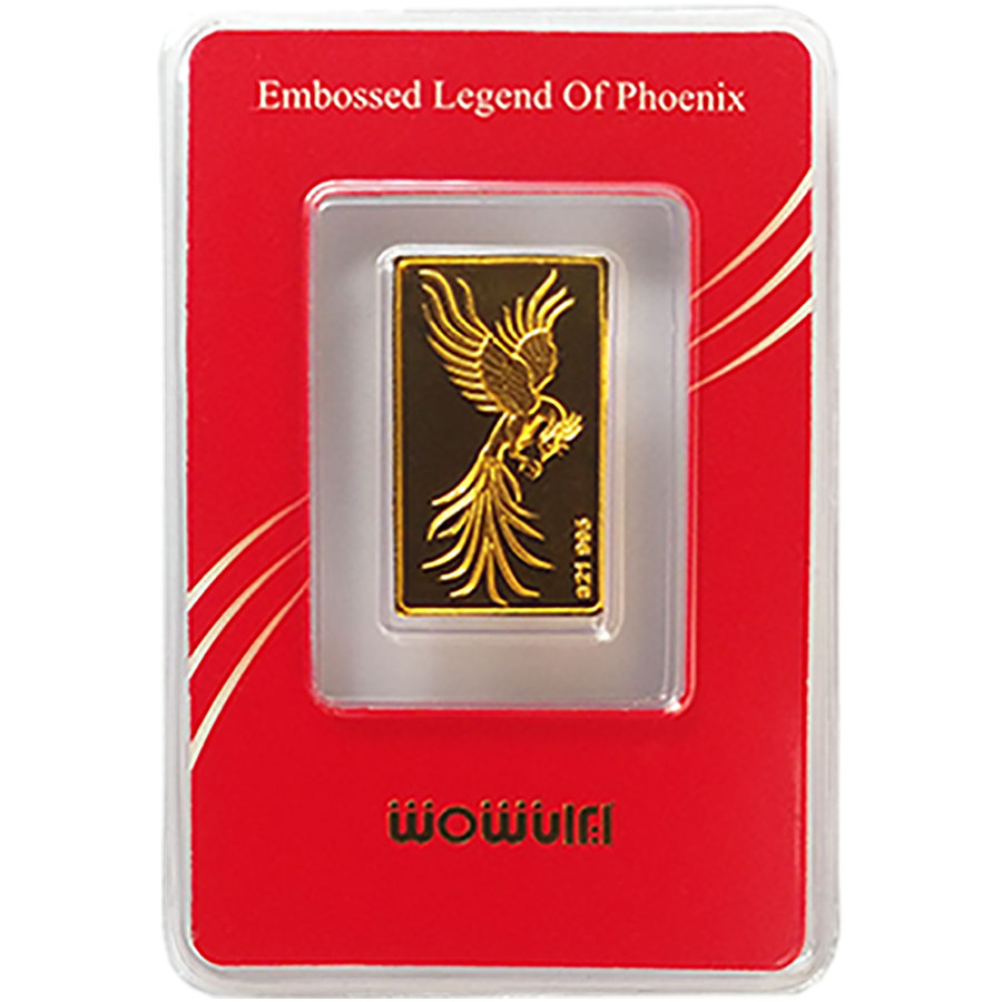 شمش <em>طلا</em> 24 عیار سیمرغ ایران شمش 10.00 گرم