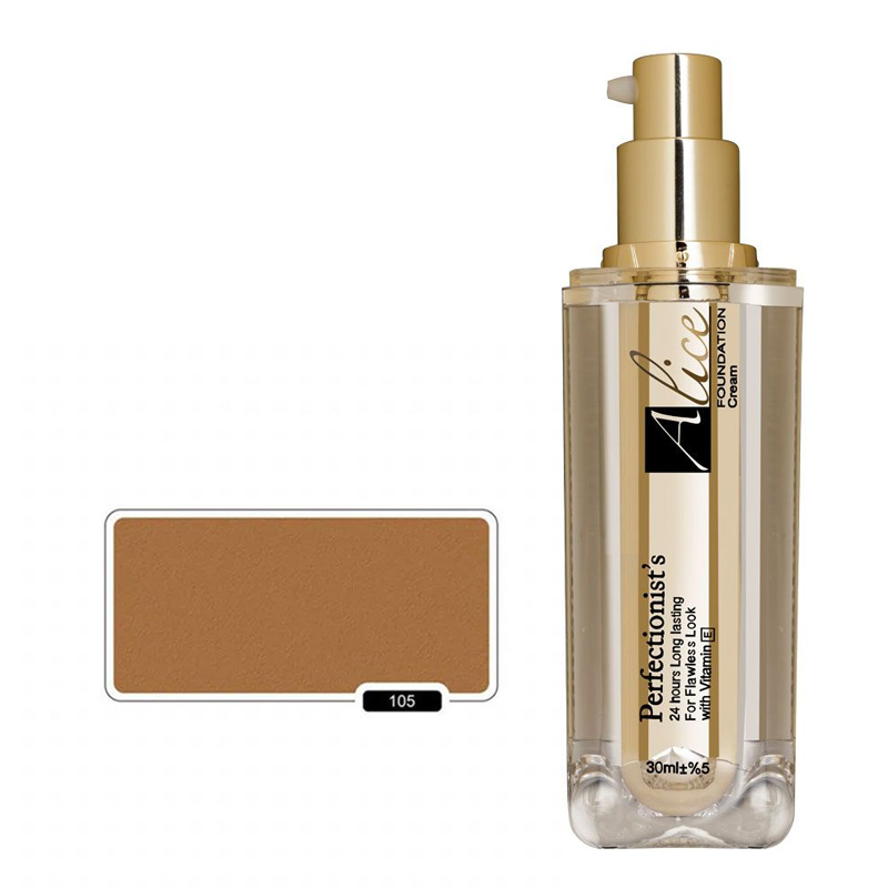 کرم پودر شیشه ای شماره 105 آلیس