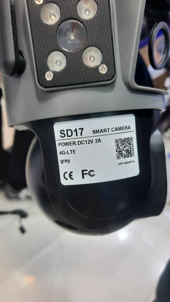  دوربین نظارتی  و تجهیزات امنیتی بی‌سیم متفرقه دوربین مینی اسپیددام سیمکارتی OKAM PRO مدل SD17 دو لنز
