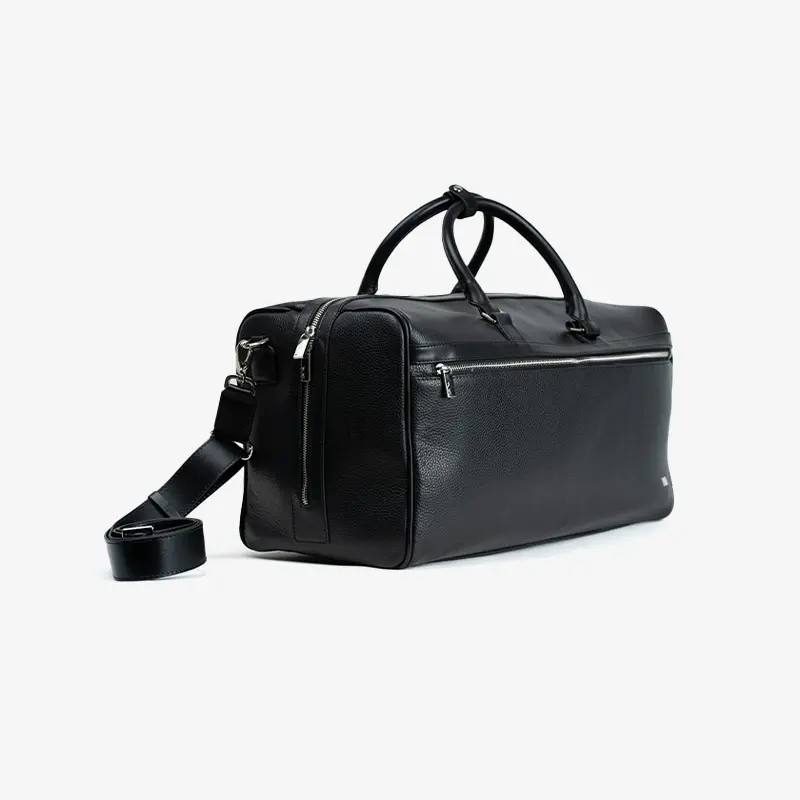 کیف حمایل مردانه چرم مشهد مدل X0521 مشکی