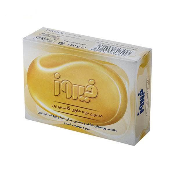 صابون کودک فیروز (Firooz) مدل گلیسیرین وزن 100 گرم