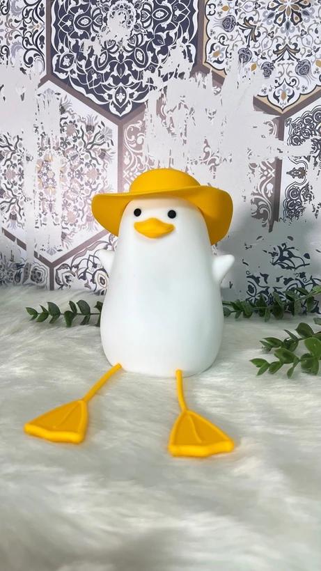 چراغ خواب سیلیکونی طرح جوجه