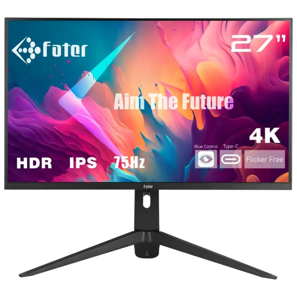 مانیتور گیمینگ 27 اینچ 4K فاطر مدل Fater F27-04KB2
