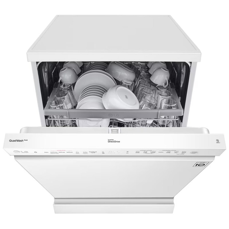 ماشین ظرفشویی14 نفره ال جی سفید مدل DFC532FW گارانتی 24 ماهه طلایی امیتیس سرویس (ضمانت اصالت کالا)12 ماه بیمه شرکتی