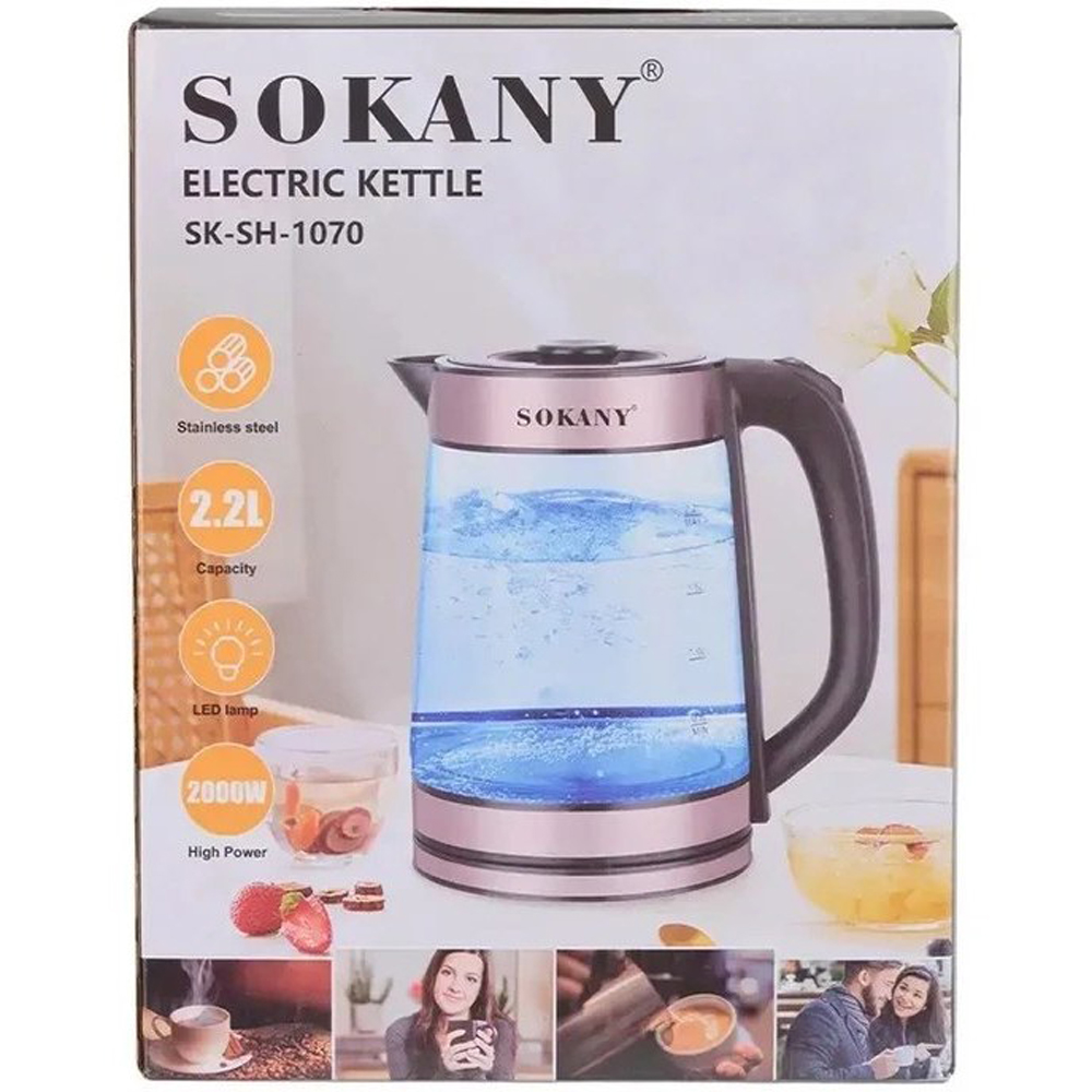 کتری برقی سوکانی مدل  ظرفیت 2 لیتر