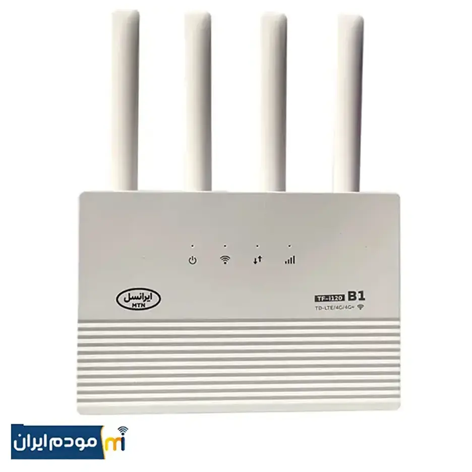 مودم 4G/TD-LTE ایرانسل مدل TF-i120 B1 (سیم کارت + بسته آغازین)