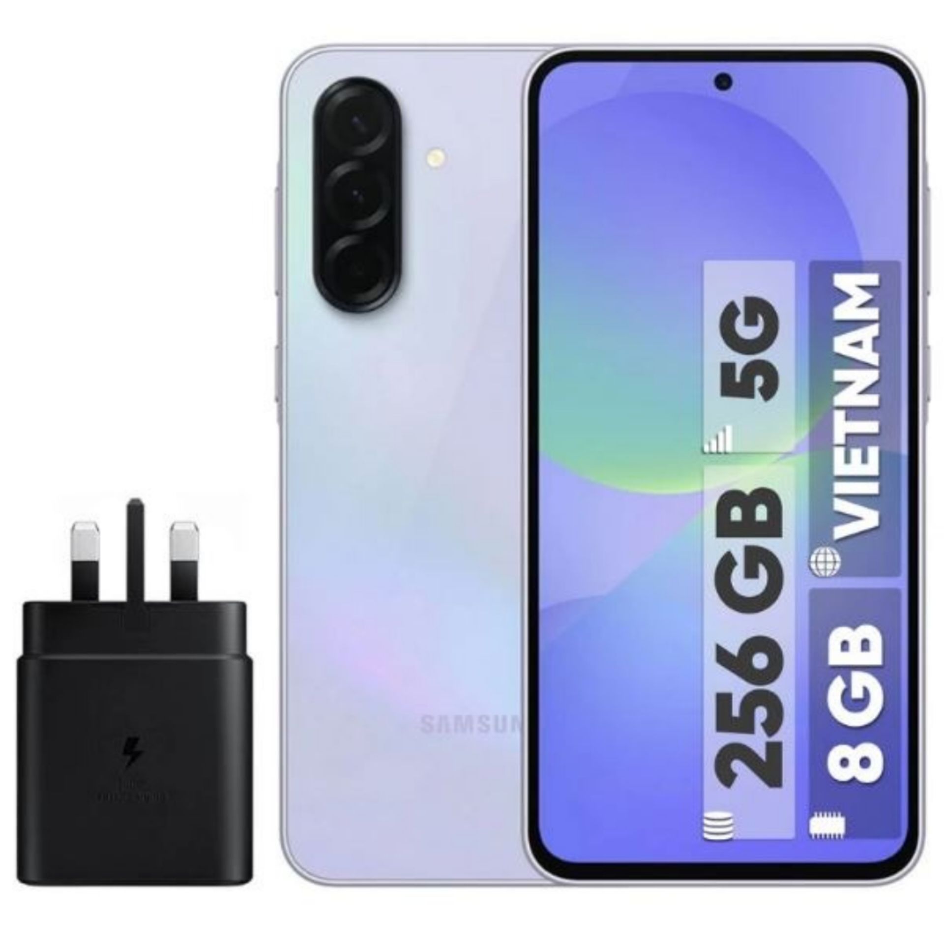 <em>گوشی</em> موبایل <em>سامسونگ</em> مدل Galaxy A36 دو سیم کارت ظرفیت 256 گیگابایت و رم 8 گیگابایت - ویتنام - به همراه شارژر 45 وات اورجینال <em>سامسونگ</em>