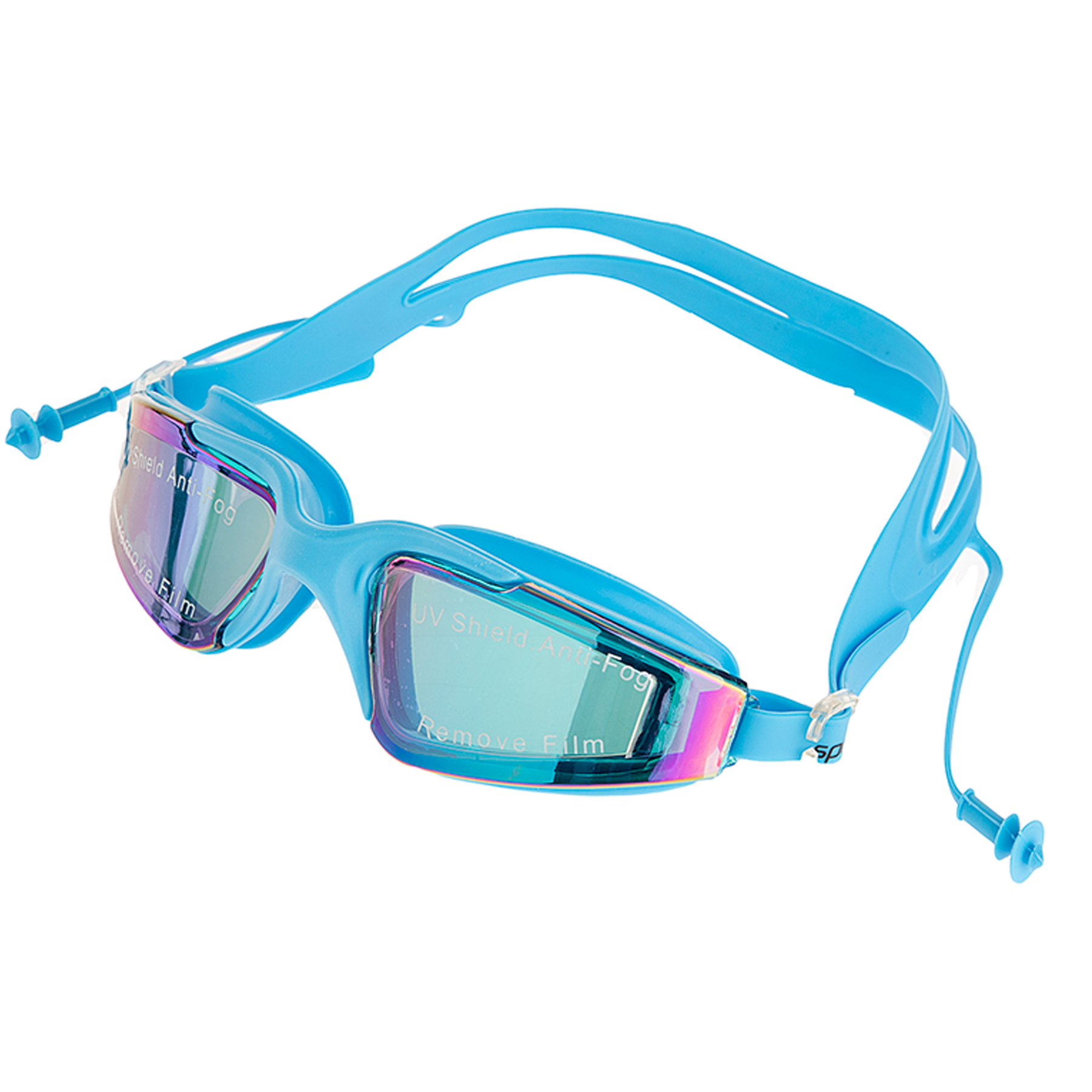 عینک شنا اسپیدو مدل سیلیکونی 2025 UV NEW نارنجی