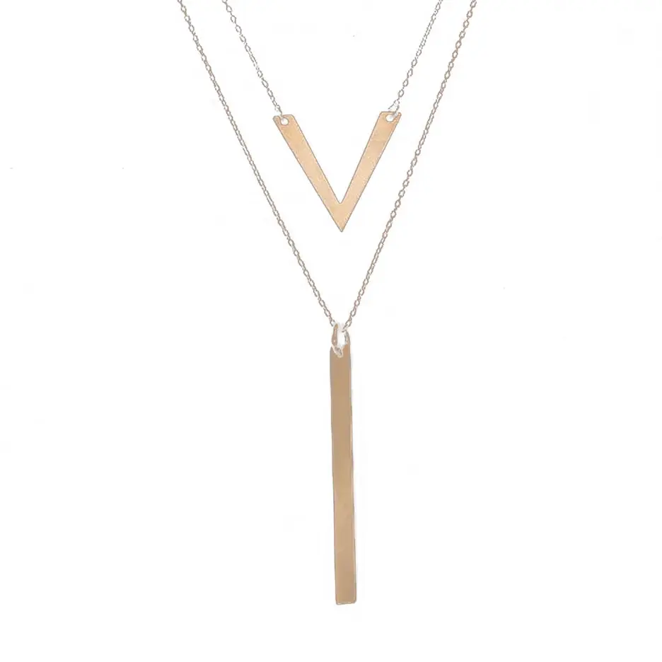 گردنبند طلا 18 عیار زنانه گالری طلای مهر D9341 2.3