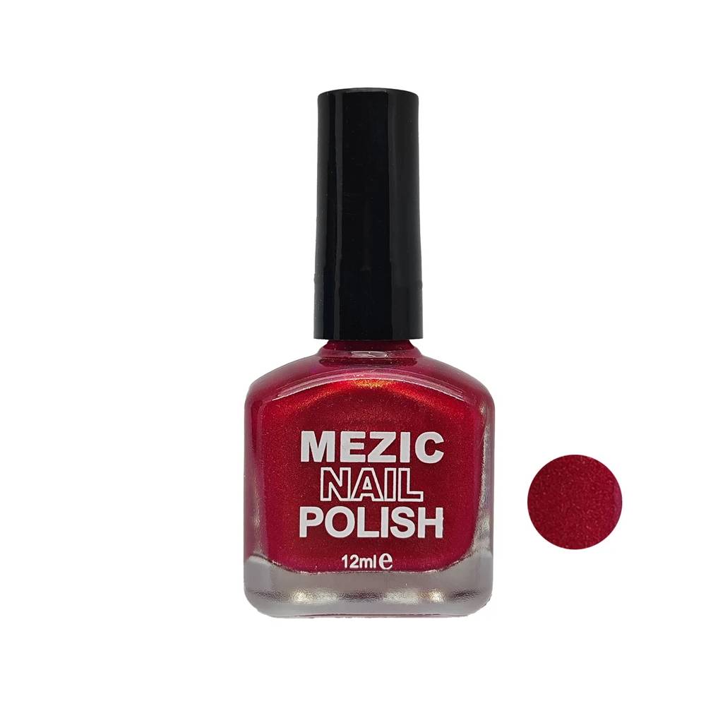 لاک ناخن برند مزیک | mezic 104 لاک ناخن مزیک مدل اکلیلی کد G029
