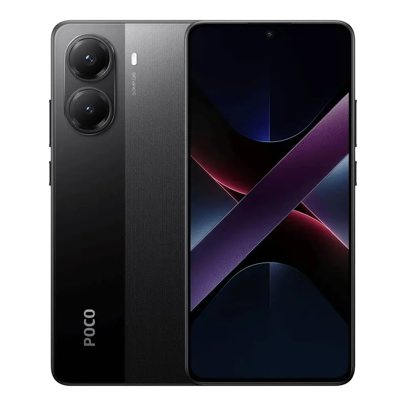 گوشی موبایل شیائومی مدل Poco X7 Pro 5G دو سیم کارت حافظه 512 گیگابایت و رم 12 گیگابایت (نسخه گلوبال) مشکی - گارانتی 18 ماهه شرکتی