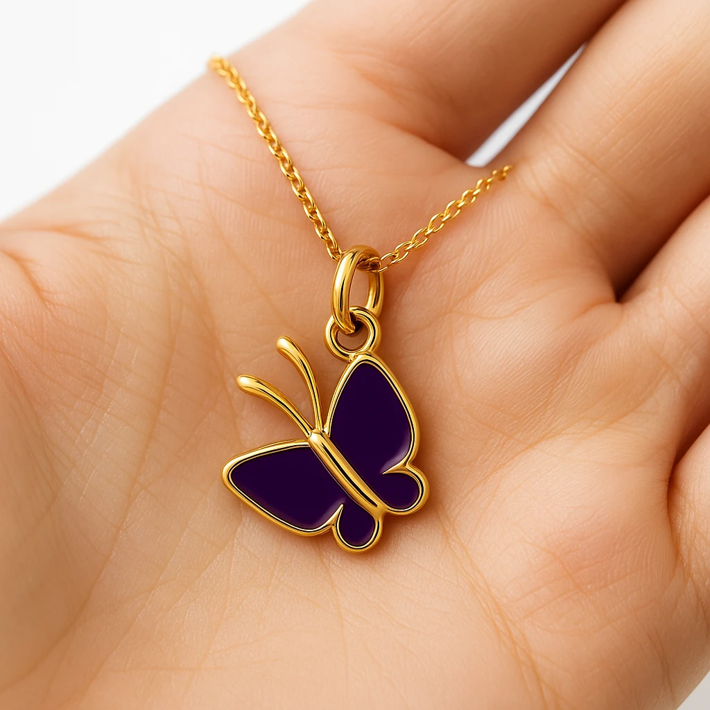 آویز طلا بچه گانه 0.78 18