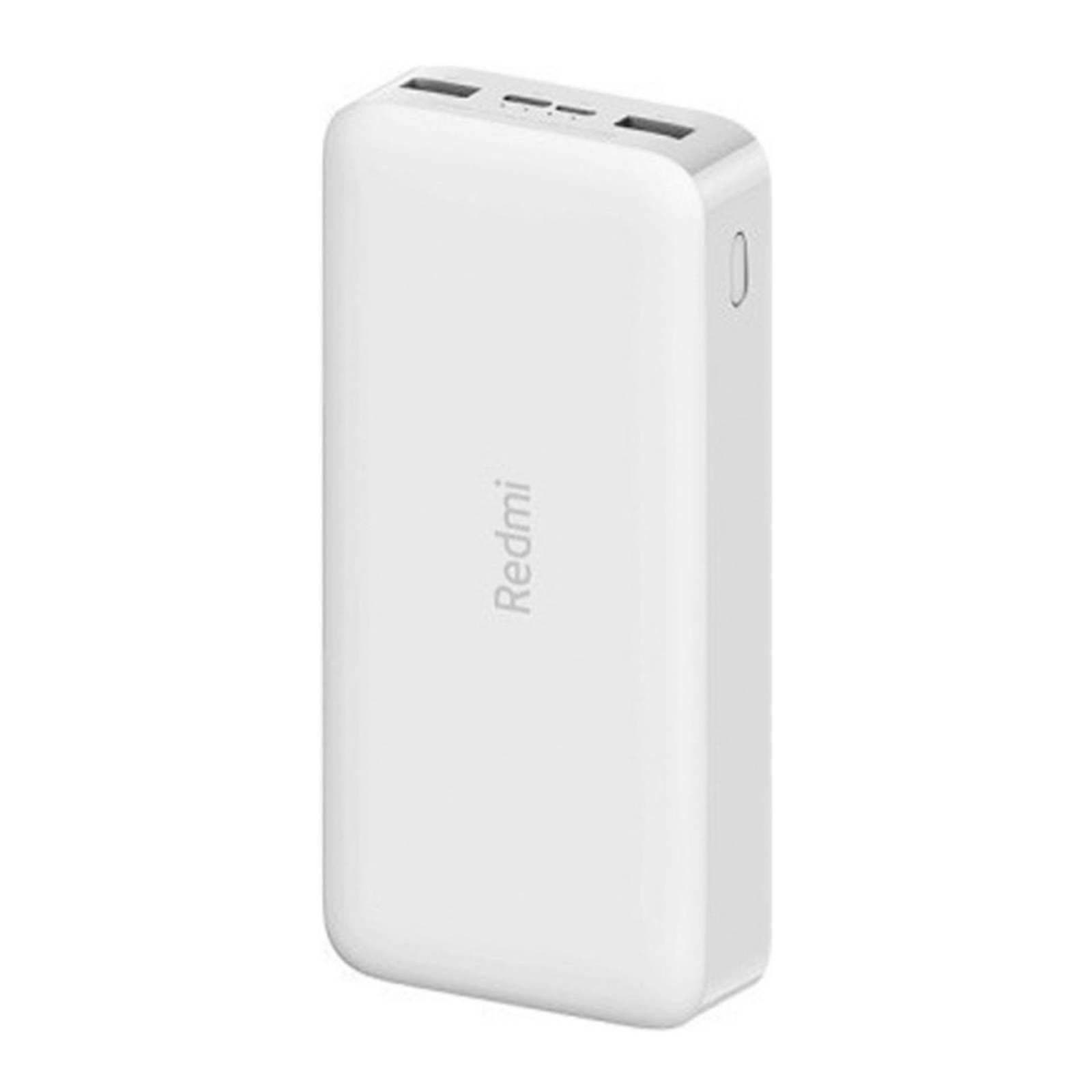 پاور بانک همراه شیائومی مدل Redmi BP200lzm ظرفیت 20000 میلی آمپر سفید