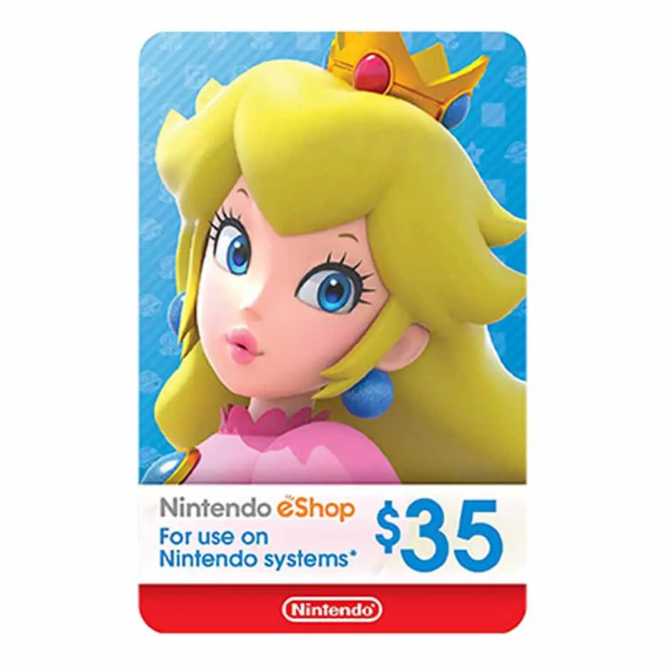 کارت نینتندو ای‌شاپ Nintendo eShop 35$ Gift Card – Digital – US