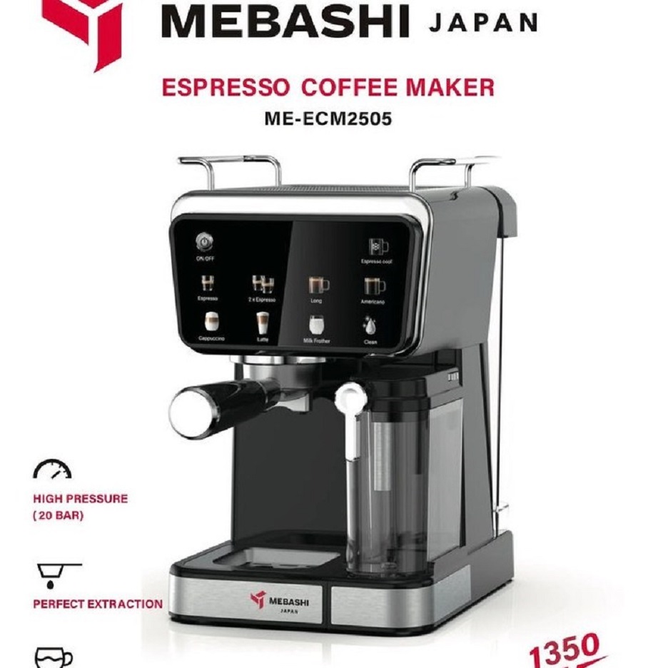 اسپرسوساز مباشی مدل ME-ECM2505 ظرفیت 1.5 لیتر