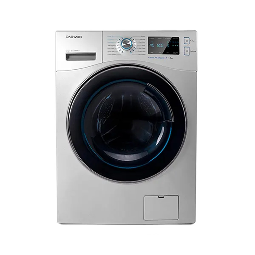 ماشین لباسشویی دوو مدل ماشین لباسشویی دوو سری پالی 8 کیلویی مدل LM-881S ظرفیت 8 کیلوگرم