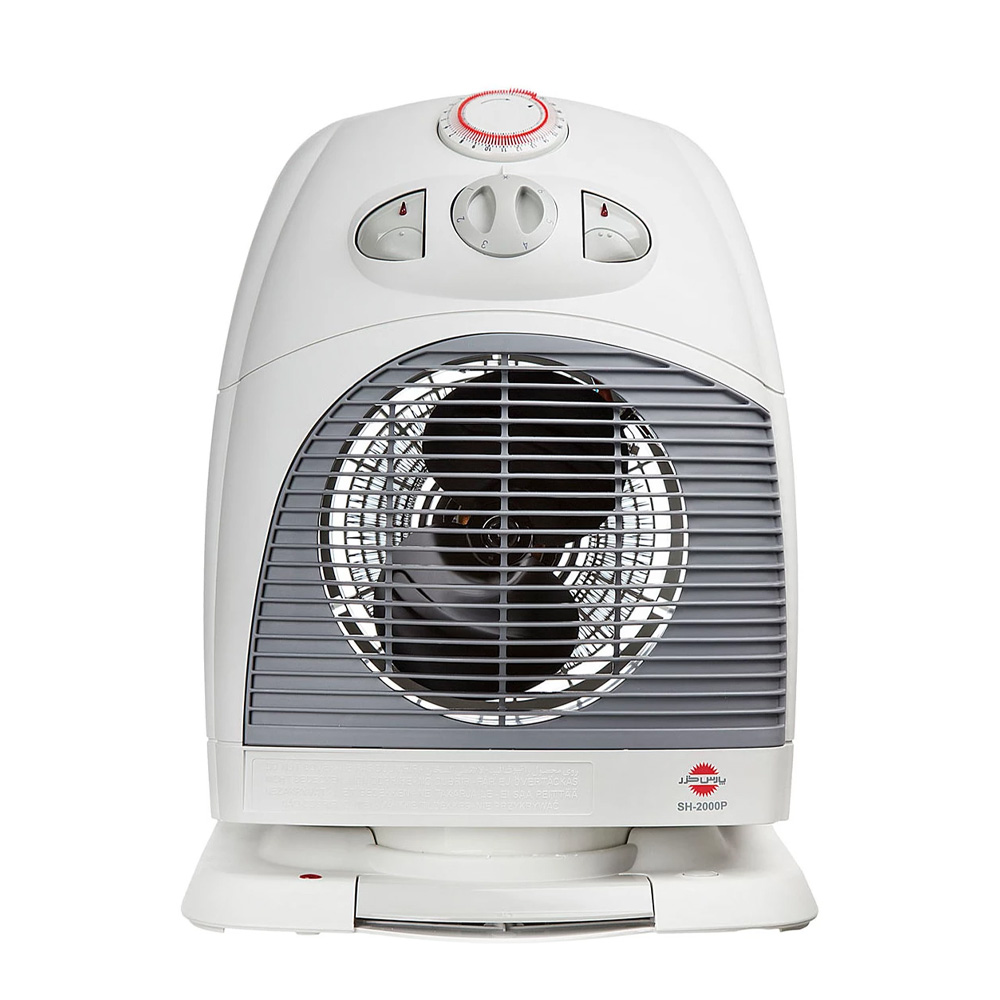 <em>بخاری</em> برقی پارس خزر مدل SH-2000P سفید