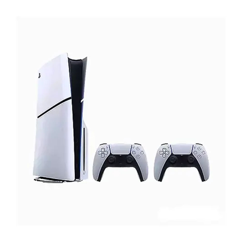 کنسول بازی سونی مدل PLAYSTATION 5 SLIM STANDARD ظرفیت 1 ترابایت ریجن 2016 EUROPA + به همراه دسته ی اضافه DUAL SENSE 5