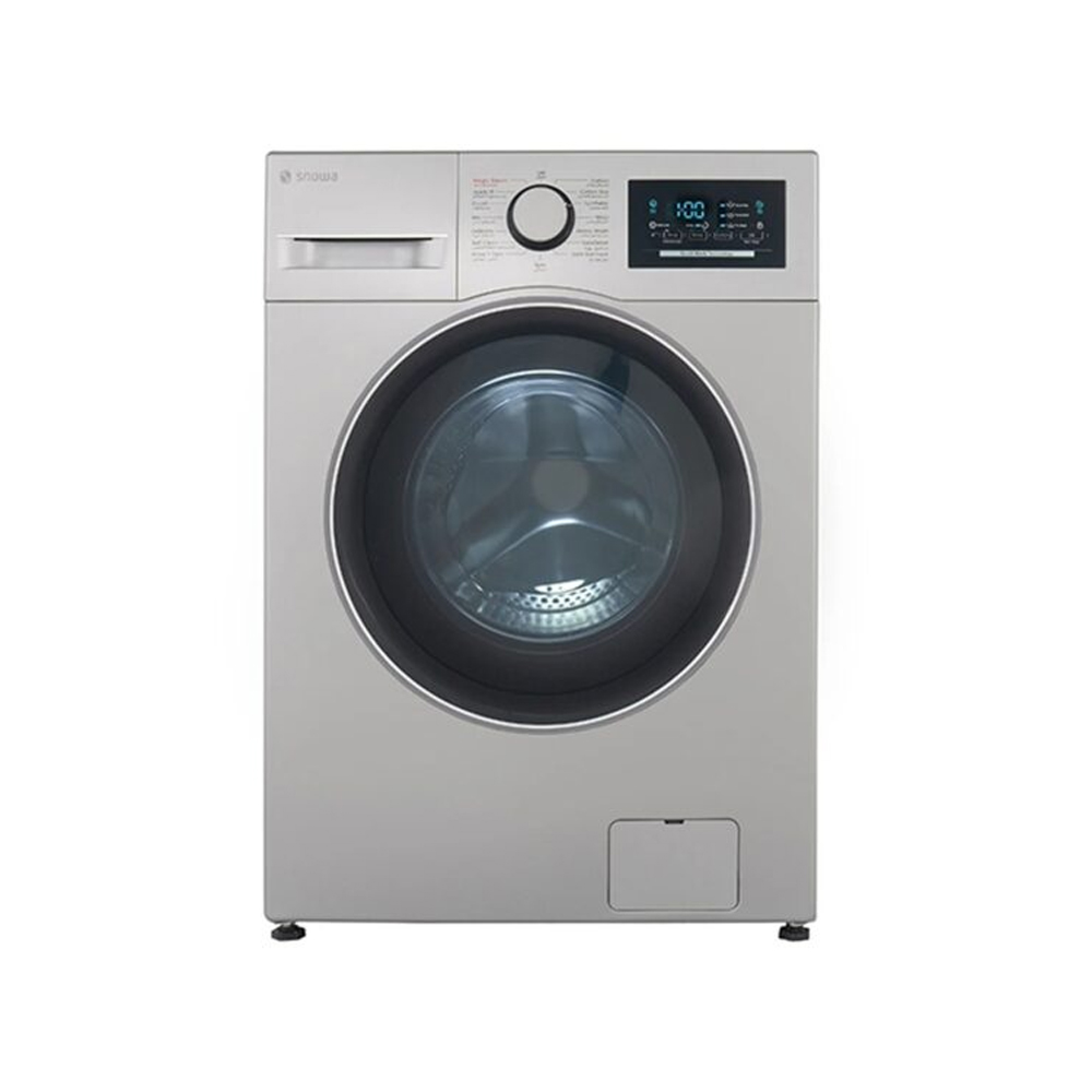 ماشین لباسشویی 8 کیلویی اسنوا سفید سری آرین مدل SWM-A81 گارانتی 24 ماهه شرکتی و یک سال بیمه