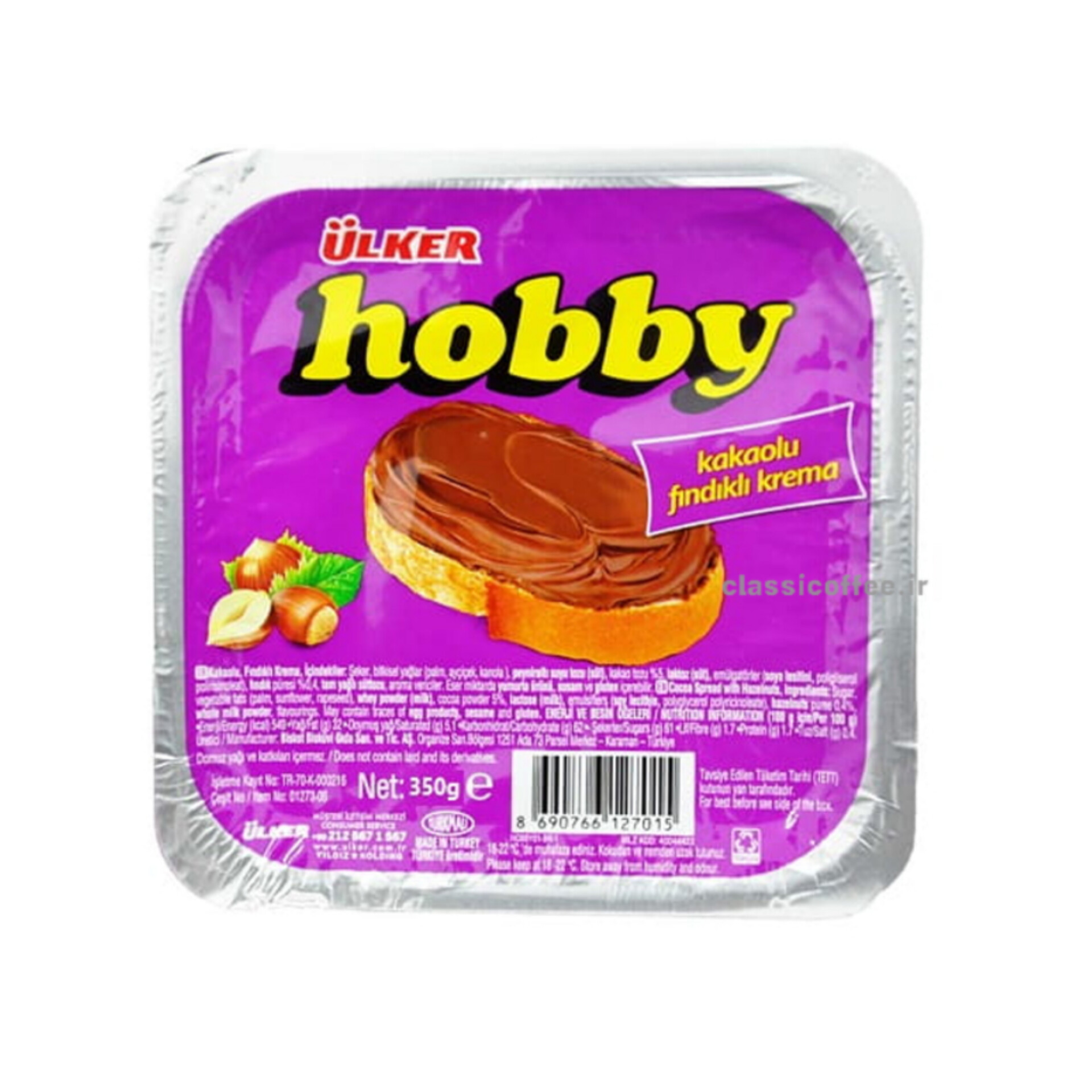 شکلات صبحانه هوبی 350