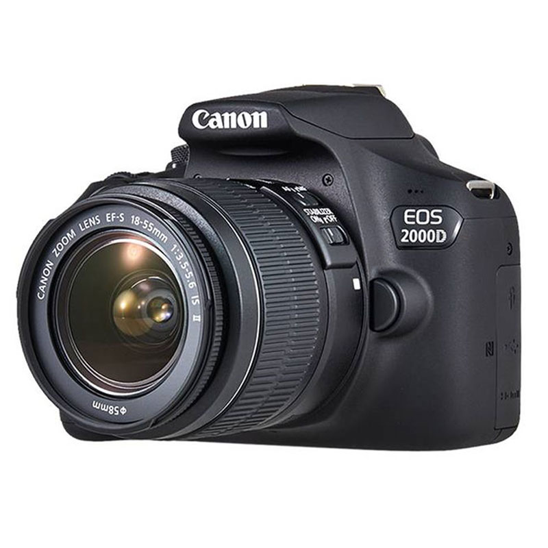 دوربین عکاسی کانن مدل EOS 2000D WITH 18-55 MM IS II با گارانتی 15 ماهه شرکتی(ضمانت اصالت کالا)