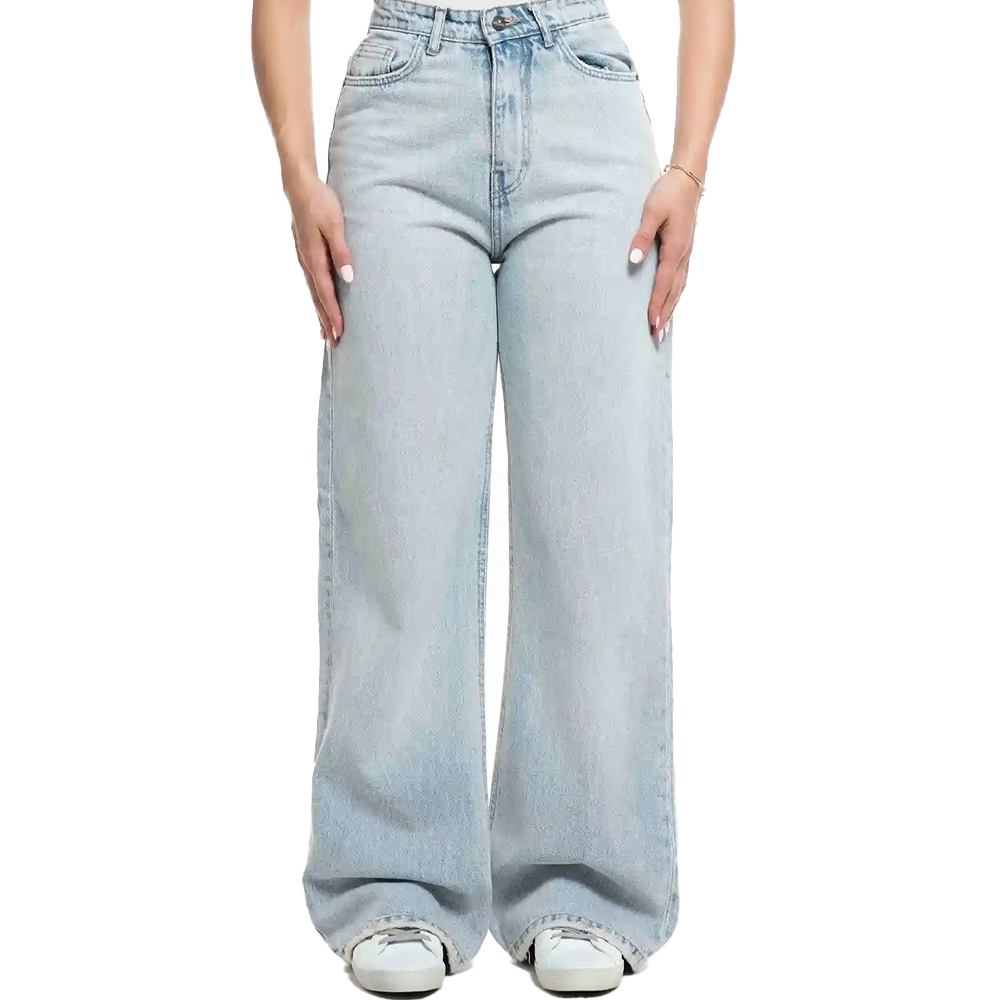 دیوید جونز شلوار جین زنانه مدل شلوار جین بگ قد ١١٠ زنانه CL3208
