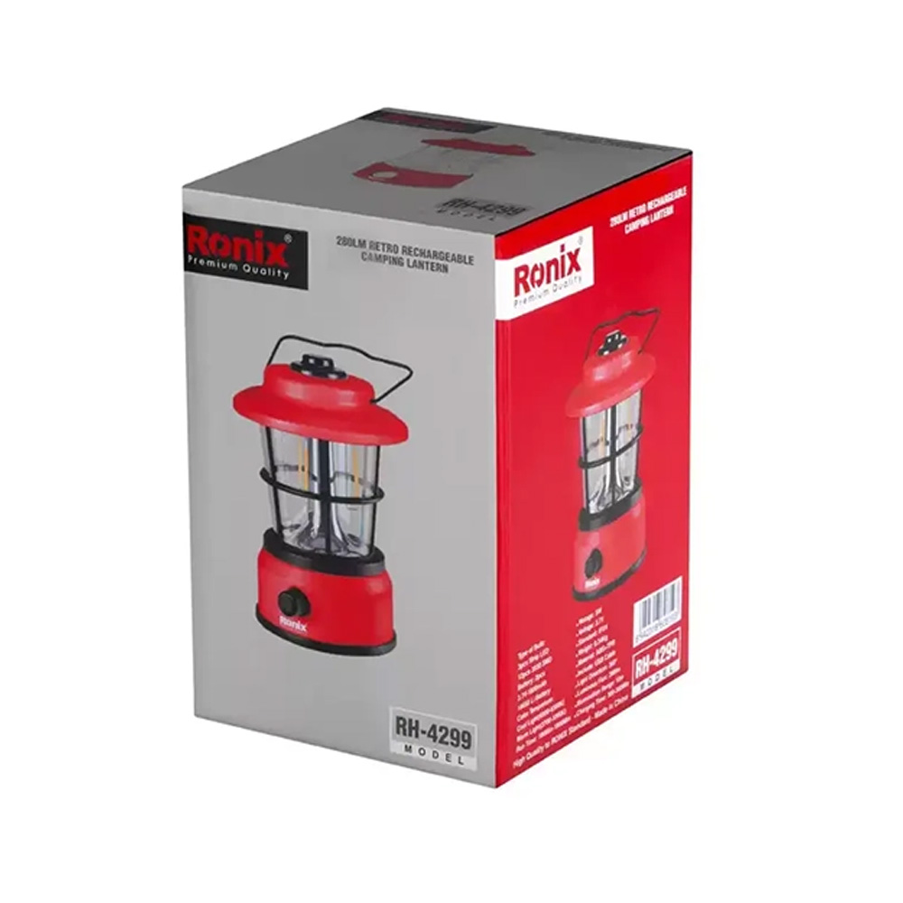 چراغ فانوسی کمپینگ رونیکس مدل RH-4299