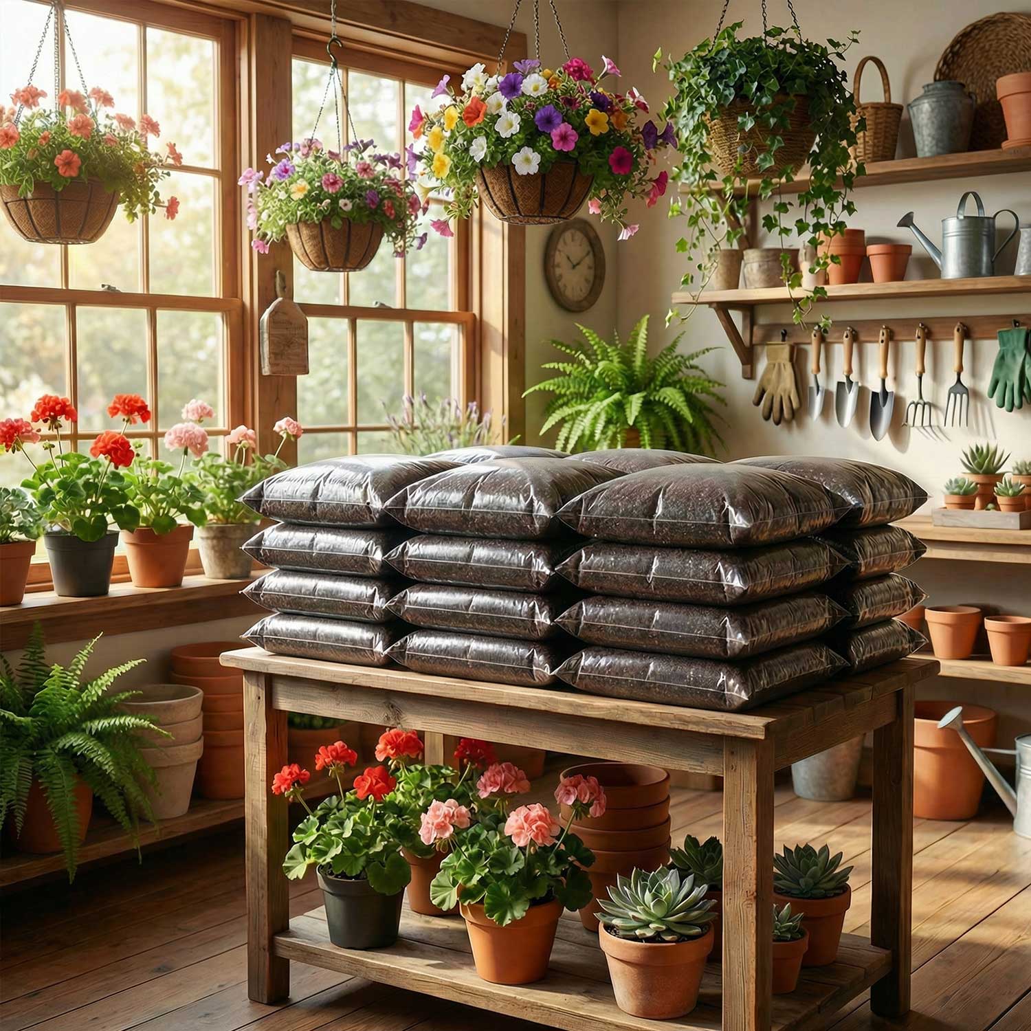 خاک هوموس آرکا خاک مدل 4LR وزن 2 کیلوگرم