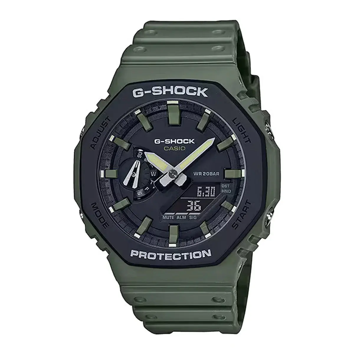 ساعت جی شاک مردانه اصل کاسیو مدل GA-2110SU-3ADR