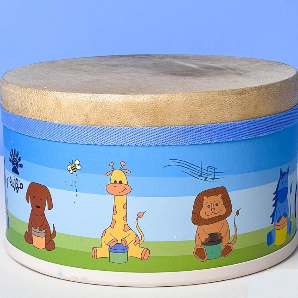 طبلک کوتاه فروزنده طرح حیوانات (باکاور)